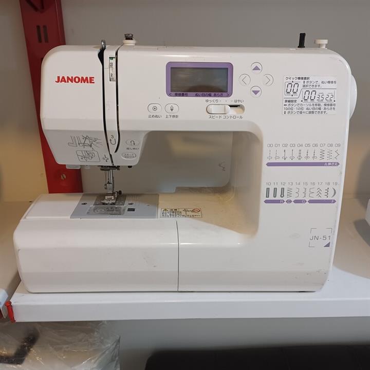 چرخ خیاطی ژانومه مدل JN51